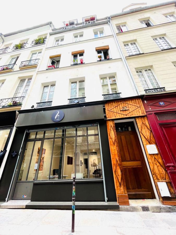 Ferienwohnung Dream Dwell Paris-Chic Flat In The Heart Of Marais Near Pompidou Centre Exterior foto